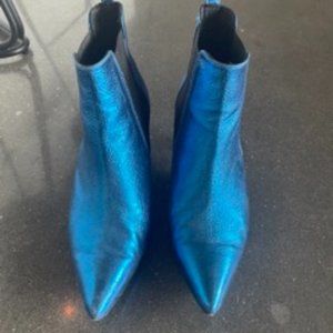 Anine Bing Stevie Metallic Boots